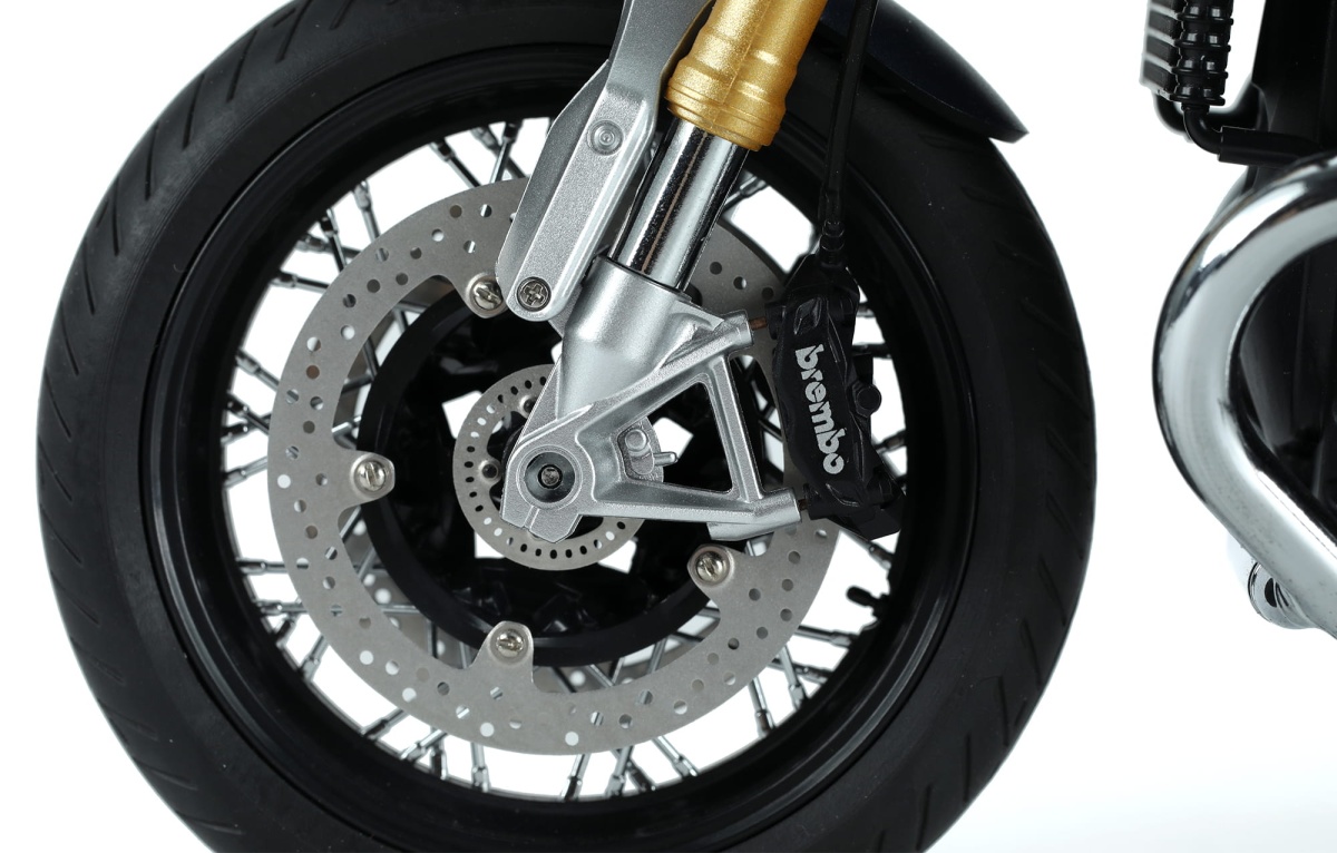 Zdjęcie dodatkowe produktu BMW R nineT Option 719 Mars Red/Cosmic Blue (Pre-colored Edition) 1:9 Meng MT003T