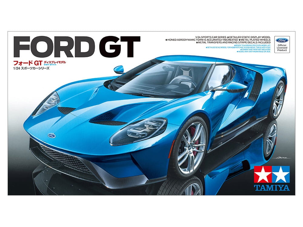 Zdjęcie dodatkowe produktu Ford GT 1:24 Tamiya 24346