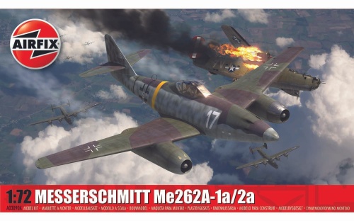 Messerschmitt me262a-1a/2a 1:72 Airfix 03090A
