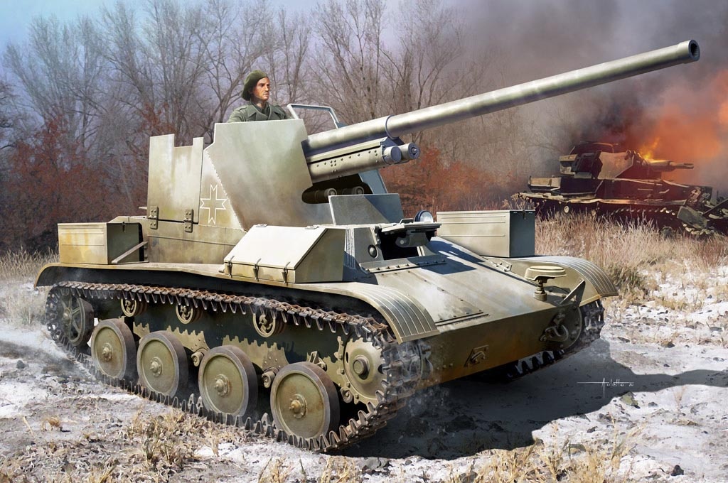 Zdjęcie główne produktu Rumuński TACAM T-60 1:35 Hobby Boss 84556