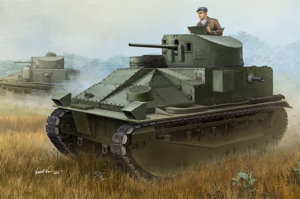 Zdjęcie główne produktu Vickers Medium Tank Mk.II 1:35 Hobby Boss 83879