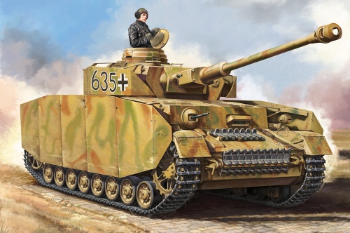 German Pz.Kpfw. IV Ausf.H Medium Tank 1:48 Hobby Boss 84841