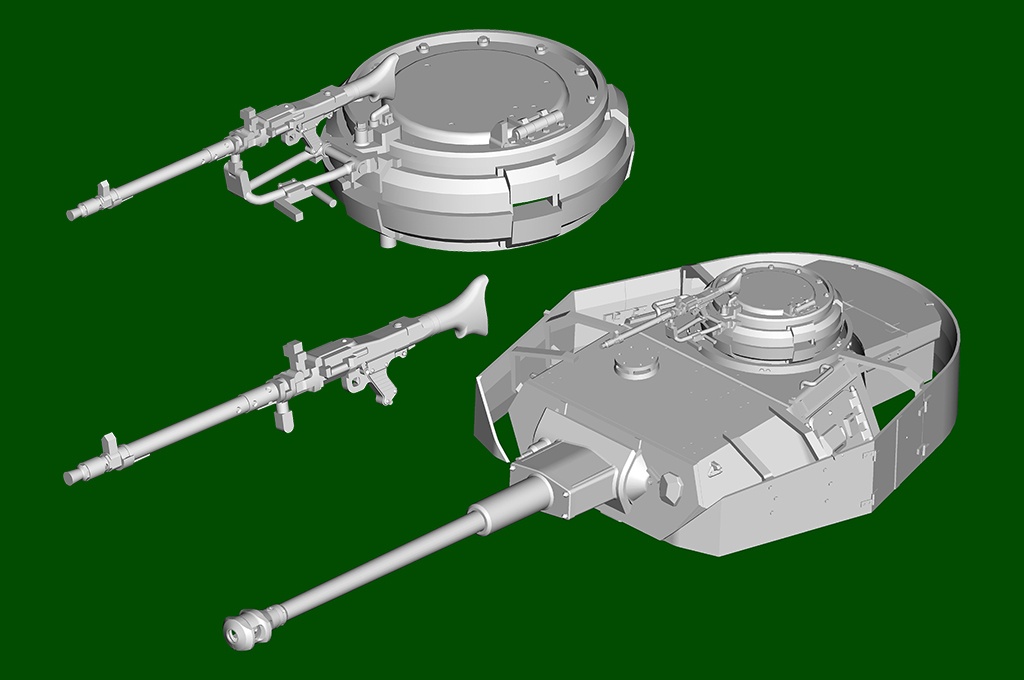 Zdjęcie dodatkowe produktu Niemiecki Pz.Kpfw. IV Ausf.H Medium Tank 1:48 Hobby Boss 84841
