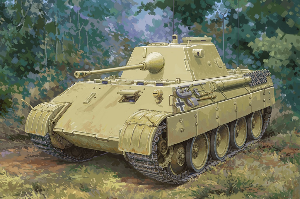 Zdjęcie główne produktu Niemiecki Pz.BeobWg V Ausf.A 1:48 Hobby Boss 84831