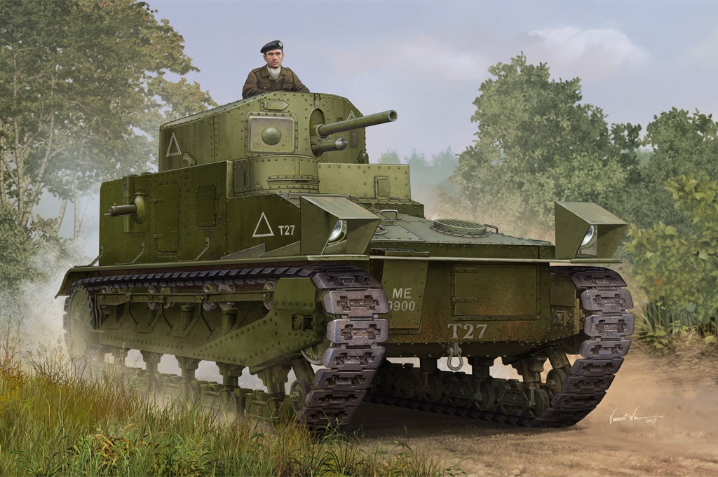 Zdjęcie główne produktu Vickers Medium Tank MK.I 1:35 Hobby Boss 83878