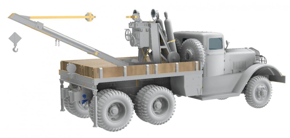 Zdjęcie dodatkowe produktu US Heavy Wrecker Ward Lafrance Model 1000 - Series 1 1:35 Thunder Models 35009