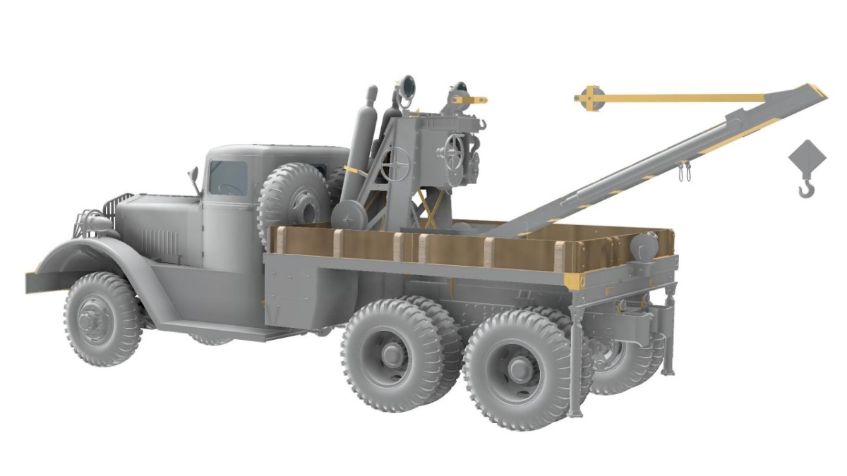 Zdjęcie dodatkowe produktu US Heavy Wrecker Ward Lafrance Model 1000 - Series 1 1:35 Thunder Models 35009