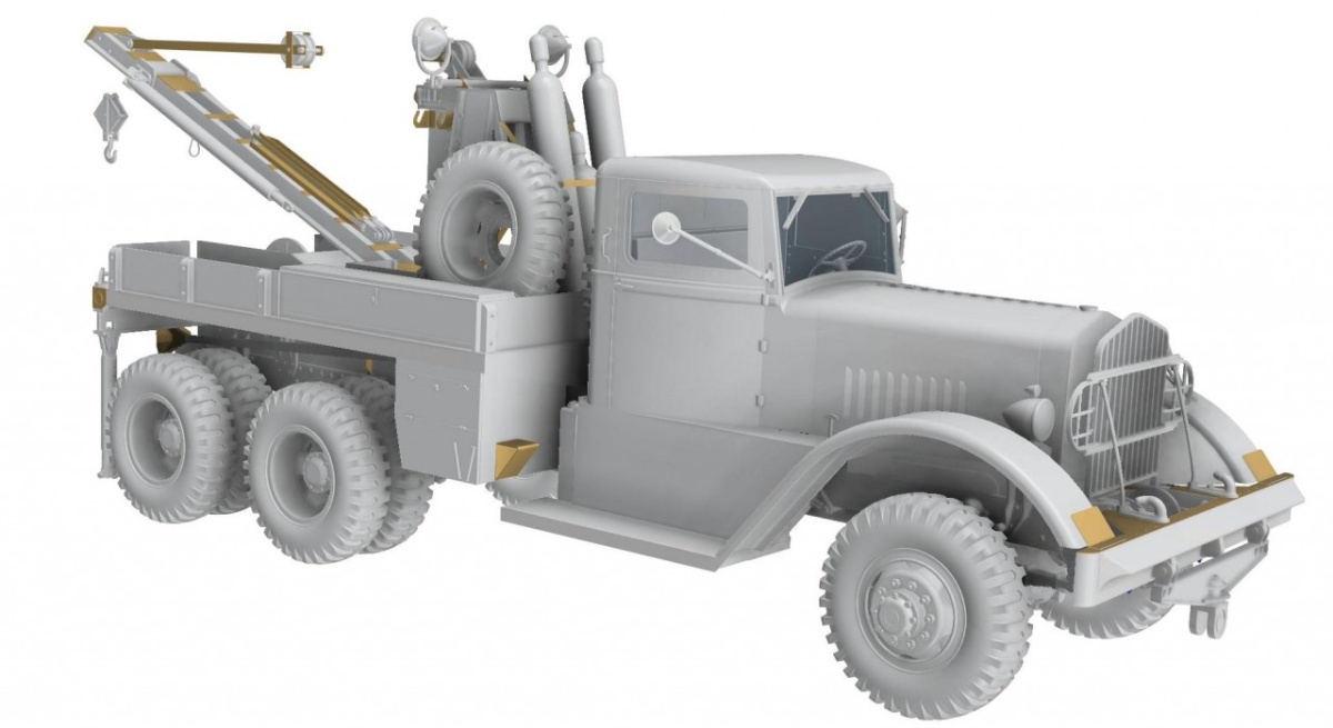 Zdjęcie dodatkowe produktu US Heavy Wrecker Ward Lafrance Model 1000 - Series 3 1:35 Thunder Models 35011