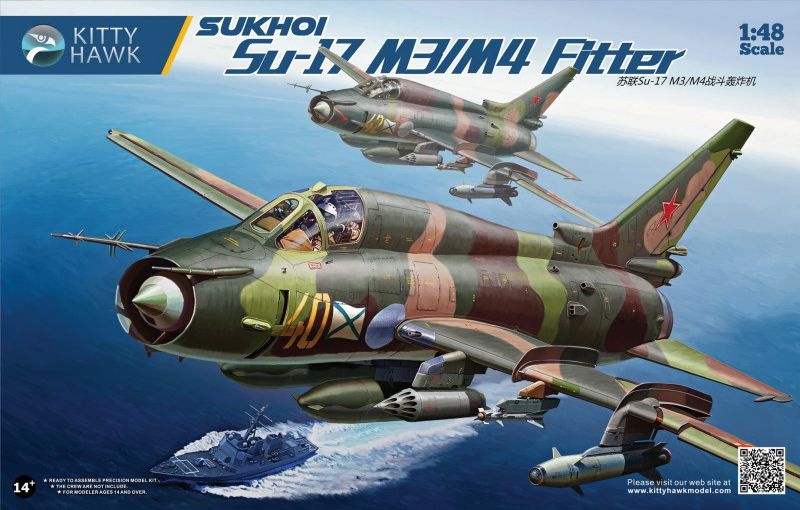 Zdjęcie główne produktu Su-17 M3/M4 1:48 Kittyhawk 80144