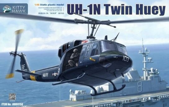 Zdjęcie główne produktu UH-1N Twin Huey 1:48 Kittyhawk 80158