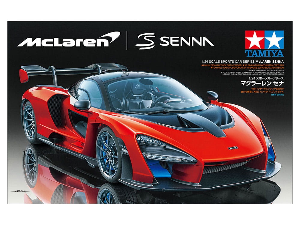 Zdjęcie główne produktu McLaren Senna 1:24 Tamiya 24355