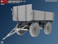 Zdjęcie dodatkowe produktu Sonderanhanger Ost 1.5t. German Cargo Trailer 1:35 MiniArt 35487
