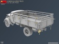 Zdjęcie dodatkowe produktu German 3t Cargo Truck 3,6-36S Late Prod 1:35 MiniArt 35459
