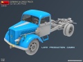 Zdjęcie dodatkowe produktu German 3t Cargo Truck 3,6-36S Late Prod 1:35 MiniArt 35459