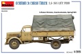Zdjęcie dodatkowe produktu German 3t Cargo Truck 3,6-36S Late Prod 1:35 MiniArt 35459