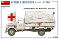 Zdjęcie dodatkowe produktu German 3t Cargo Truck 3,6-36S Late Prod 1:35 MiniArt 35459