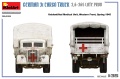 Zdjęcie dodatkowe produktu German 3t Cargo Truck 3,6-36S Late Prod 1:35 MiniArt 35459