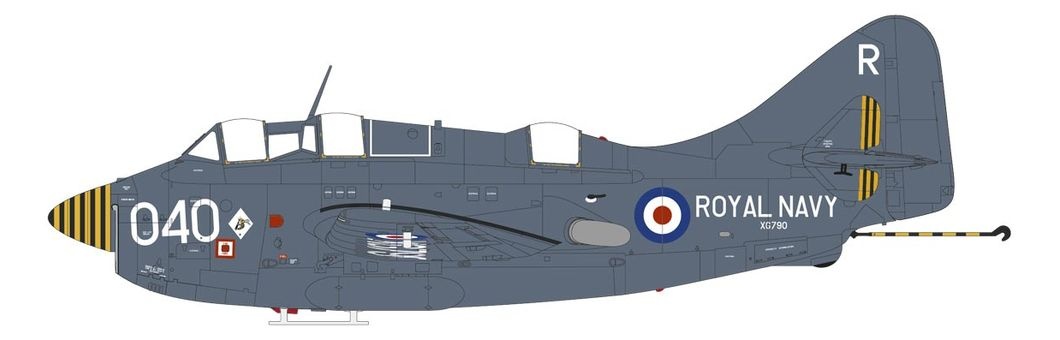 Zdjęcie dodatkowe produktu Fairey Gannet COD.4 1:48 Airfix 11009