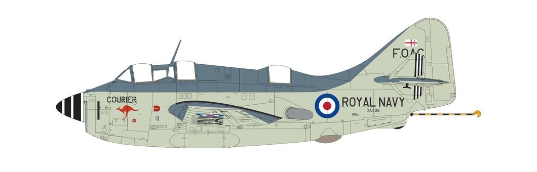 Zdjęcie dodatkowe produktu Fairey Gannet COD.4 1:48 Airfix 11009