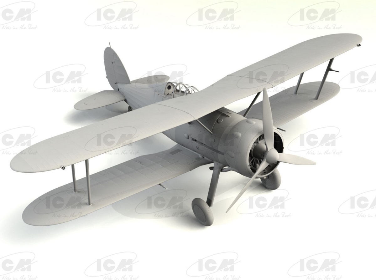 Zdjęcie dodatkowe produktu Gloster Sea Gladiator Mk.II 1:32 ICM 32042