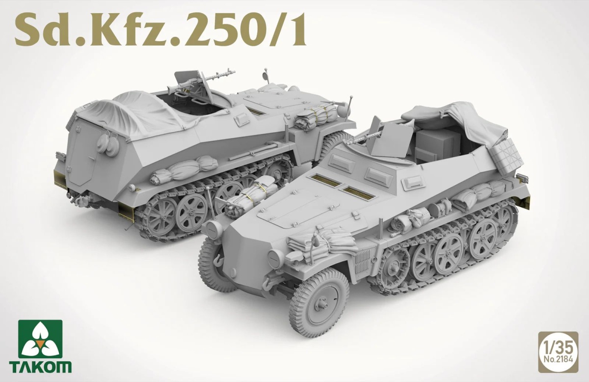 Zdjęcie dodatkowe produktu Sd.Kfz. 250/1 1:35 Takom 2184