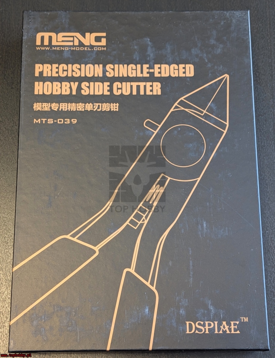 Zdjęcie dodatkowe produktu Cążki Precision Single Edged Hobby Side Cutter Meng MTS039