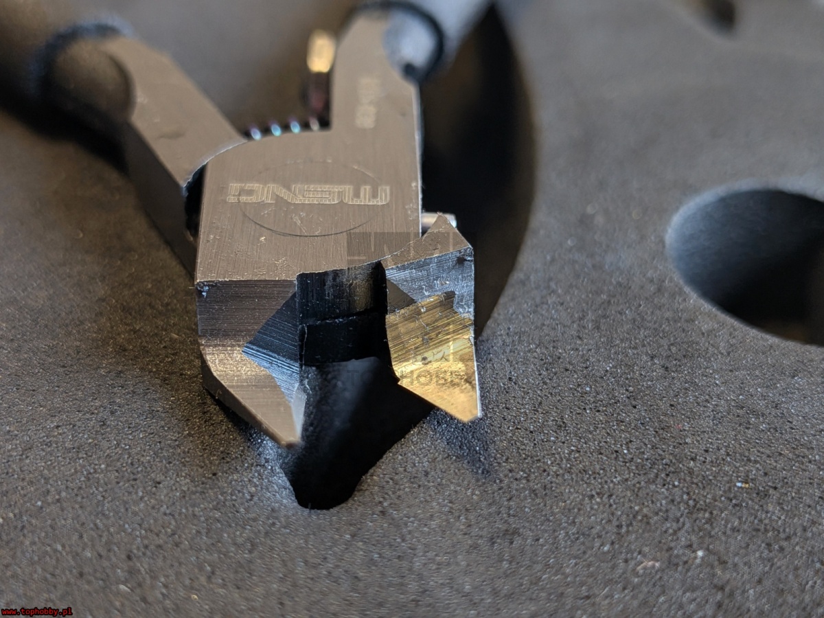 Zdjęcie dodatkowe produktu Cążki Precision Single Edged Hobby Side Cutter Meng MTS039