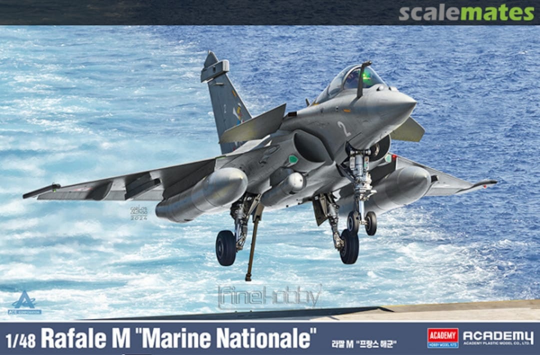 Zdjęcie główne produktu Rafale M Marine Nationale 1:48 Academy 12368