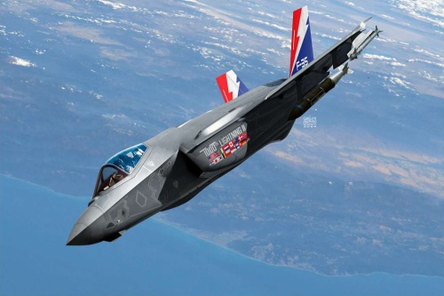 F-35A Lightning II 1000th 1:72 Academy 12591