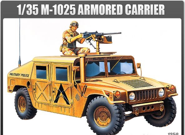 Zdjęcie główne produktu Transporter Opancerzony M1025 1:35 Academy 13241