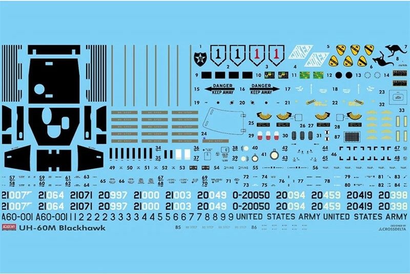 Zdjęcie dodatkowe produktu Sikorsky UH-60 M Black Hawk 1:35 Academy 12135