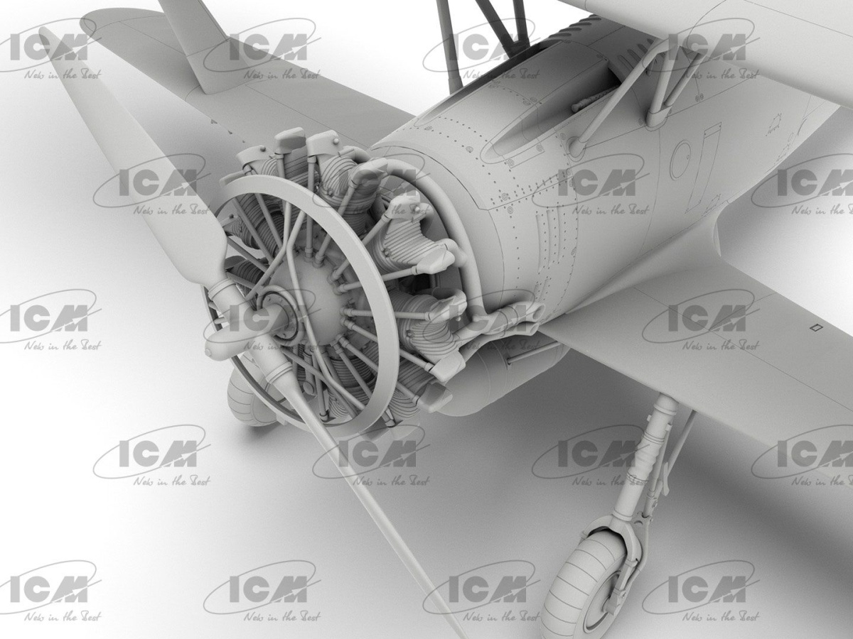 Zdjęcie dodatkowe produktu Hs 123A-1 (późny) 1:32 ICM 32015