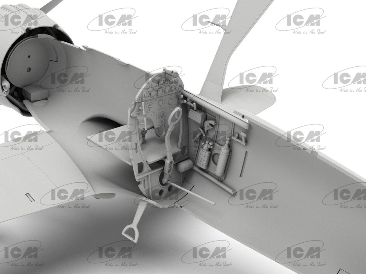 Zdjęcie dodatkowe produktu Hs 123A-1 (późny) 1:32 ICM 32015