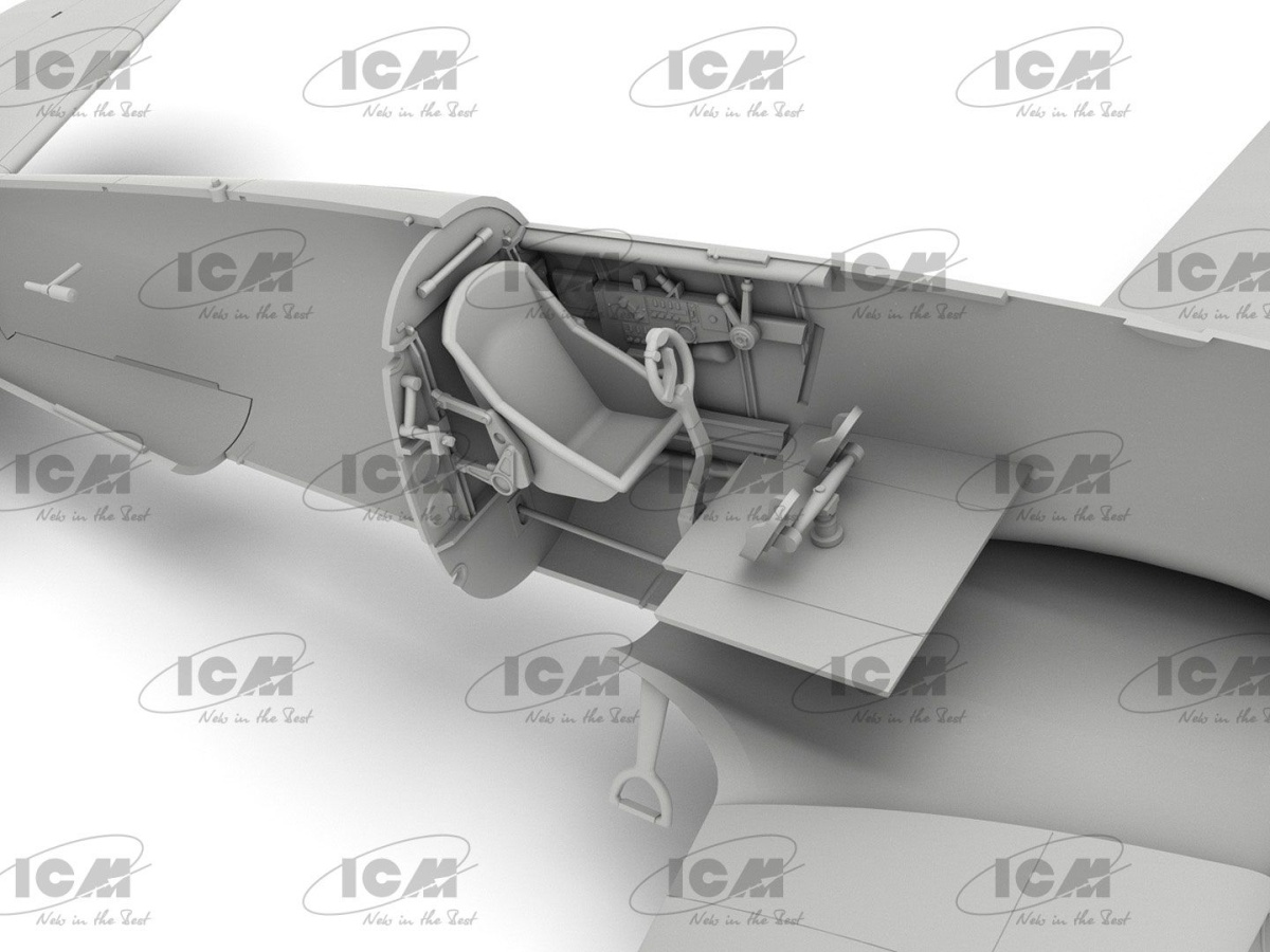 Zdjęcie dodatkowe produktu Hs 123A-1 (późny) 1:32 ICM 32015