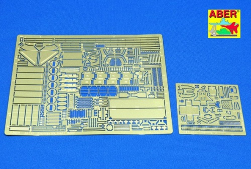 Photo-etched parts: American medium tank Sherman M4, M4A1, M4A3 1:35 ABER 35032