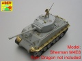 Zdjęcie dodatkowe produktu Elementy fototrawione: amerykański czołg średni Sherman M4, M4A1, M4A3 1:35 ABER 35032
