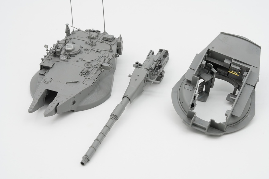 Zdjęcie dodatkowe produktu Israel Merkava Mk.2 w/ Full Interior and Workable Tracks 1:35  Border Model BT055