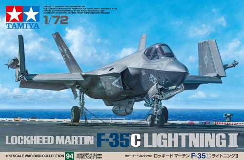 Lockheed martin f-35c lightning ii 1:72 tamiya 60794