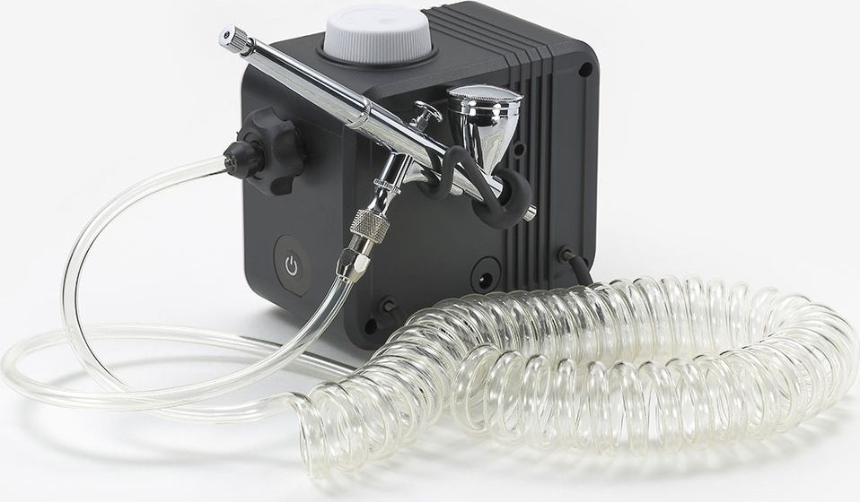 Zdjęcie dodatkowe produktu Spray-Work Air Compressor Advance w/Sparmax Airbrush SX0.3D Tamiya 74563