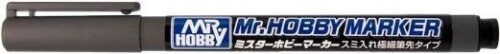 Gray brush marker with super fine tip Mr. Hobby CM102