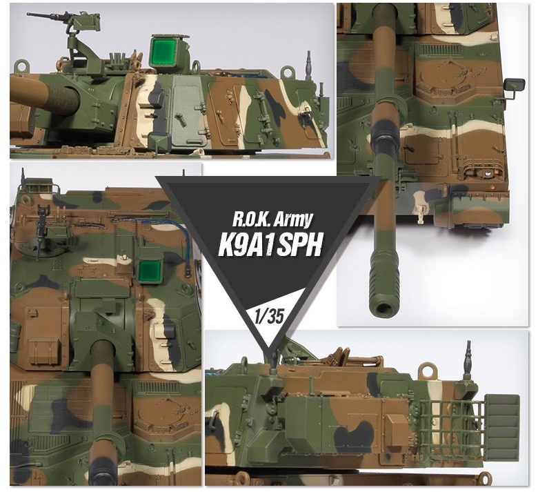 Zdjęcie dodatkowe produktu R.O.K. Army K9A1 SPH 1:35 Academy 13561