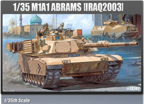 M1A1 Abrams Iraq 2003 1:35 Academy 13202