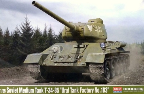 T-34/85 Ural Tank Factory No. 183 1:35 Academy 13554
