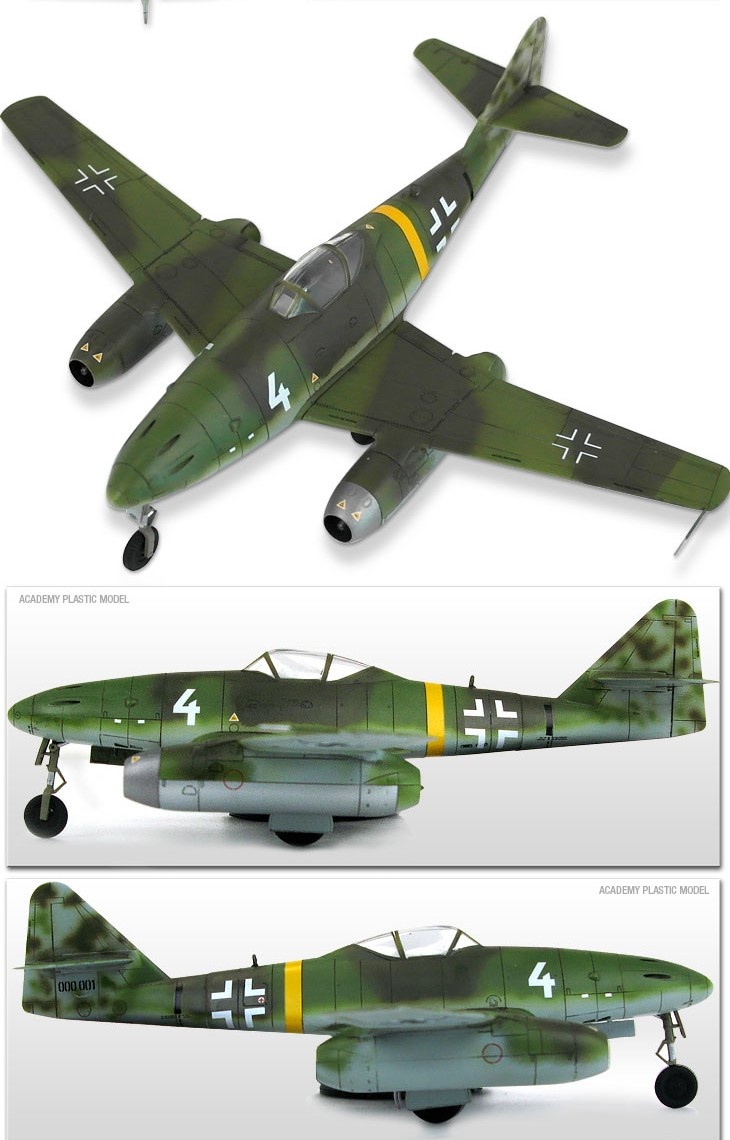Zdjęcie dodatkowe produktu Me262A-1/2 Last Ace 1:72 Academy 12542