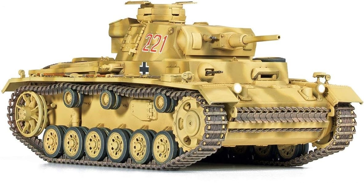 Zdjęcie dodatkowe produktu German Panzer III Ausf. J North Africa 1:35 Academy 13531