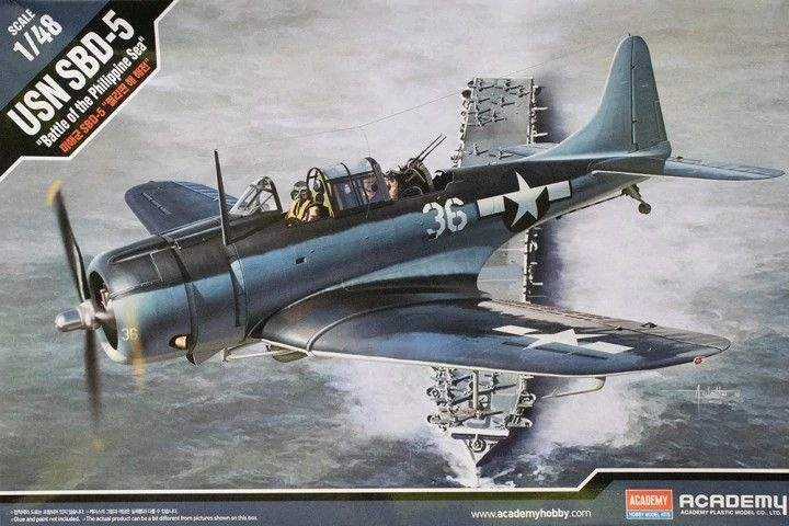 Zdjęcie główne produktu USN SBD-5 Battle of the Philippine Sea 1:48 Academy 12329