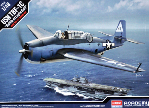 USN TBF-1C Bitwa o Zatokę Leyte 1:48 Academy 12340