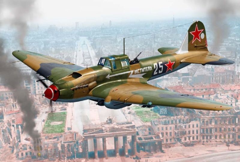 Zdjęcie główne produktu IL-2m3 Berlin 1945 1:48 Academy 12357