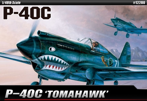 P-40C Tomahawk 1:48 Academy 12280