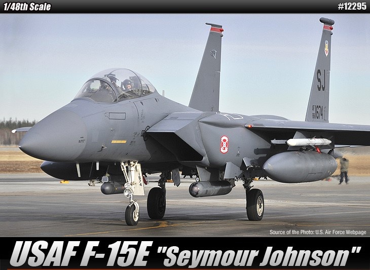Zdjęcie główne produktu USAF F-15E Seymour Johnson 1:48 Academy 12295